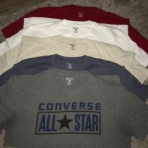 5 XL Men’s Converse All Star Tee Shirts